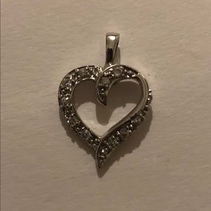 Silver Heart Charm